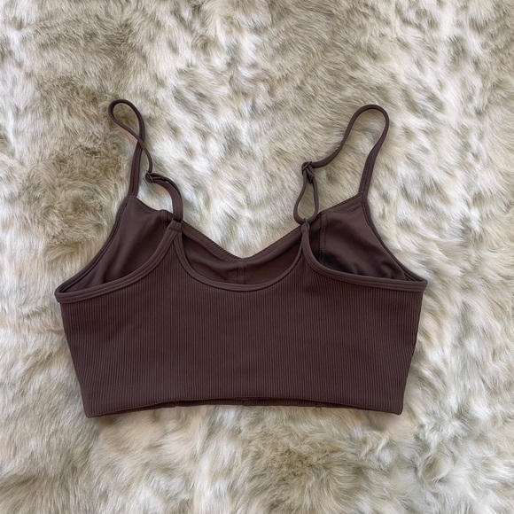 Aerie Brown Ribbed Bralette - Picture 5 of 5